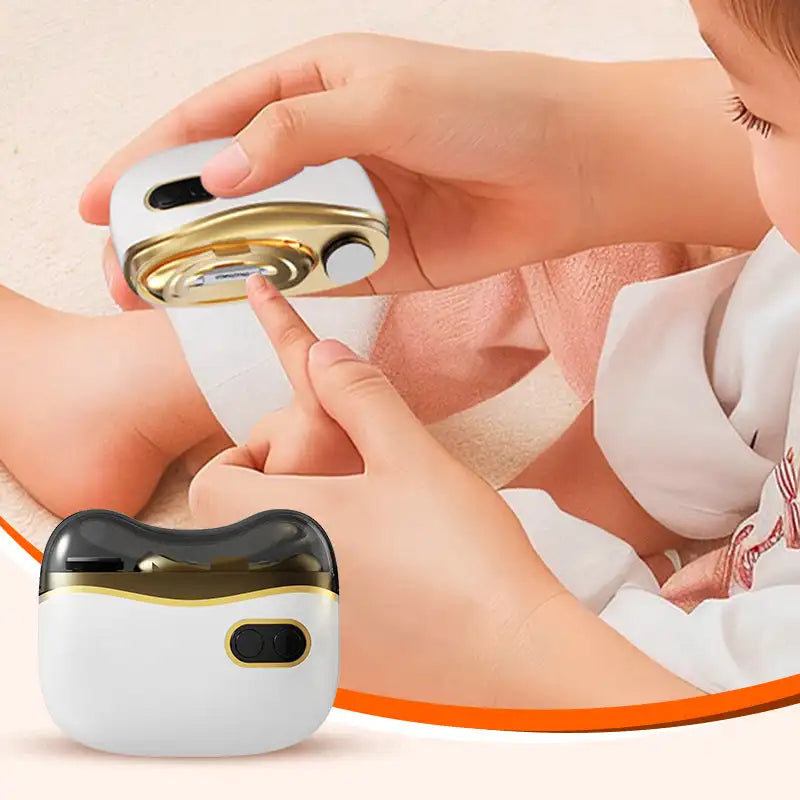 Nail Polisher Multifunctional, Electric Hand and Foot Nail Grinder, Baby Anti-Pinch Nail Clippers, Electric Nail Scissors
