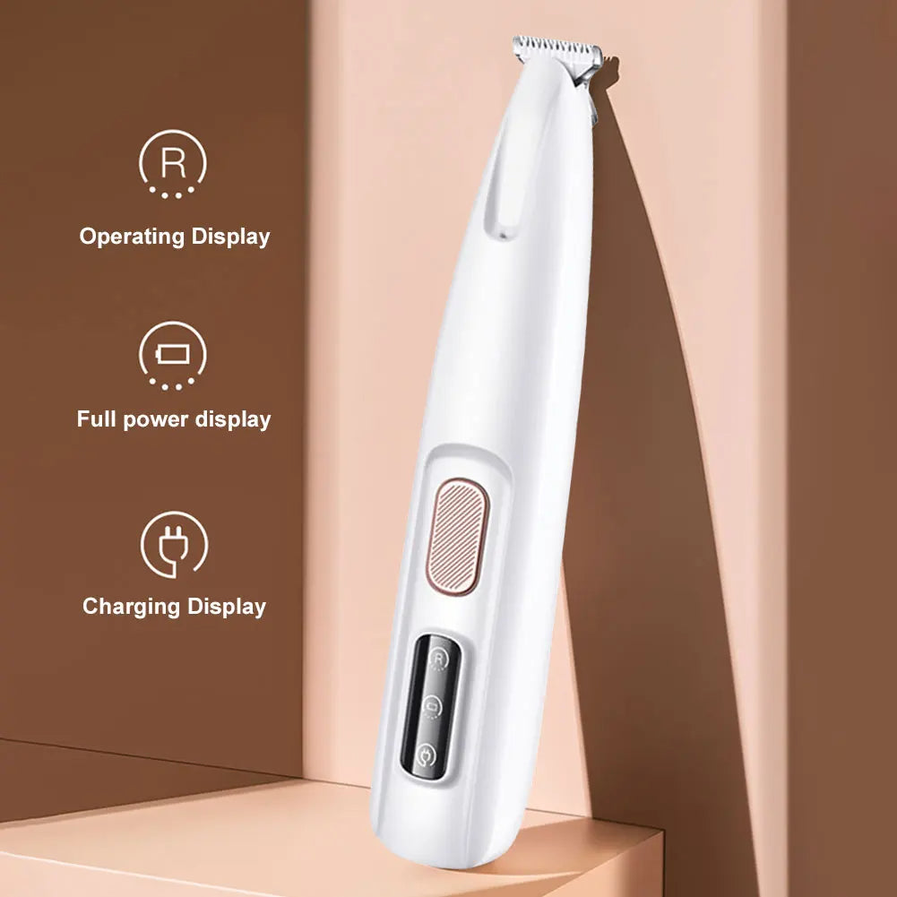 Waterproof Rechargeable Trimmer, Professional Pet Trimmer For Dogs And Cats, Electric Hair Clippers