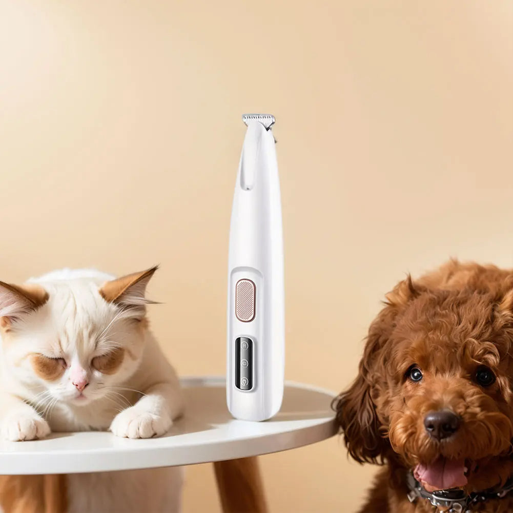 Waterproof Rechargeable Trimmer, Professional Pet Trimmer For Dogs And Cats, Electric Hair Clippers