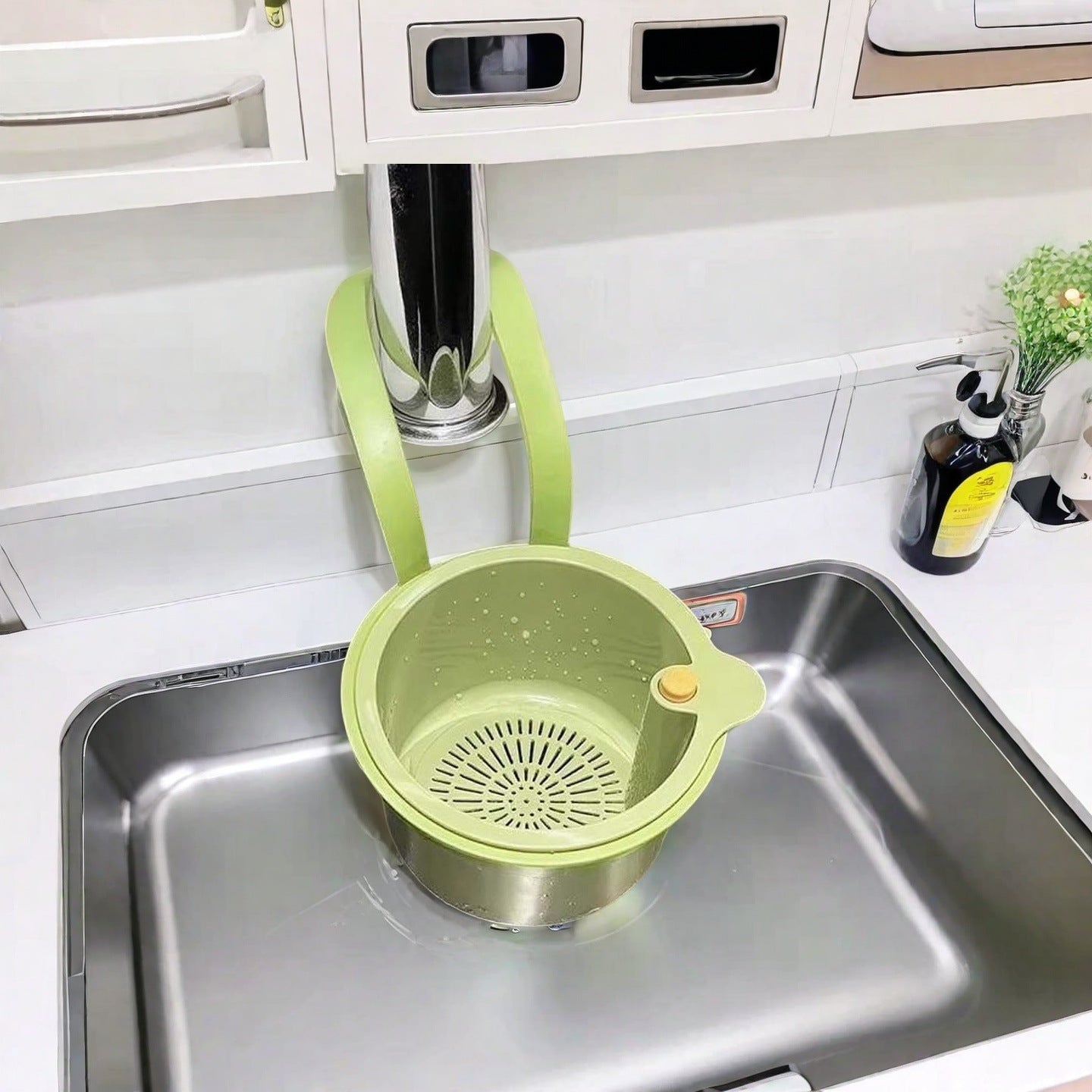 Creative Hanging Kitchen Drain Basket, Deodorizing And Anti-blocking Drain Filter To Filter Residue, Dry And Wet Garbage Drain