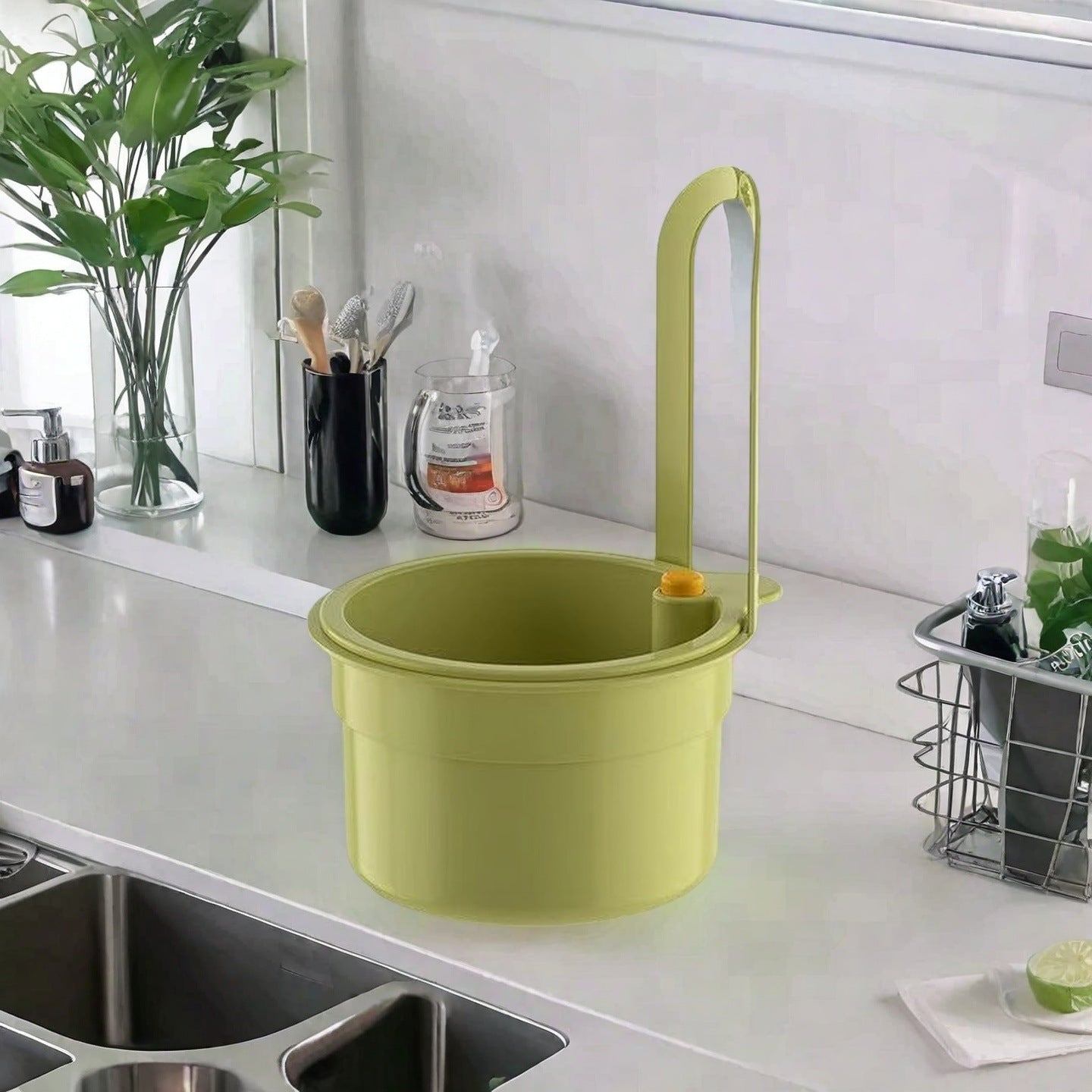 Creative Hanging Kitchen Drain Basket, Deodorizing And Anti-blocking Drain Filter To Filter Residue, Dry And Wet Garbage Drain