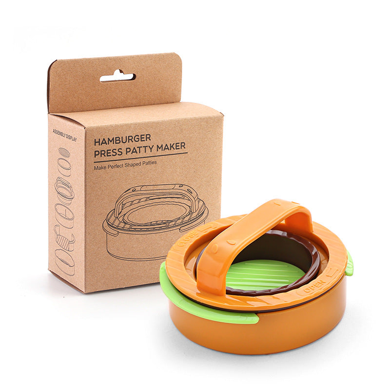 Food Grade PP Hamburger Making Tool, Meat Press, Hamburger Press, Combination Pack