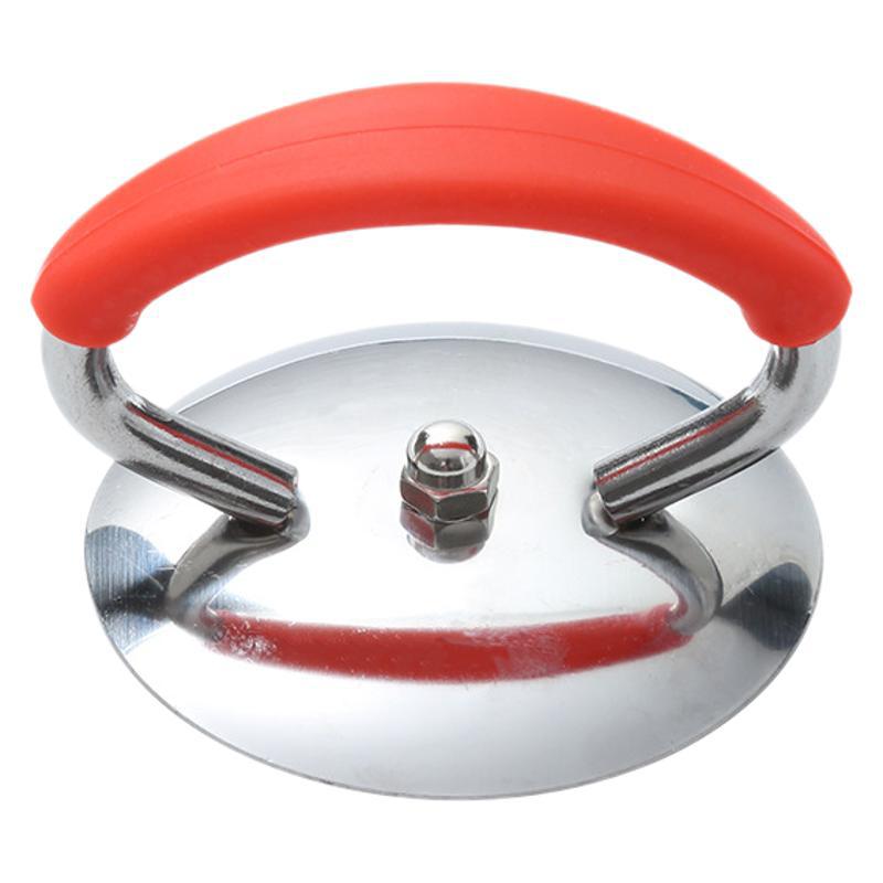 Neutral Pot Lid Handle Stainless Steel, Silicone Anti-Scalding and High Temperature Resistant Household Pot, Lid Handle, Glass Head, Handle Pot Knob