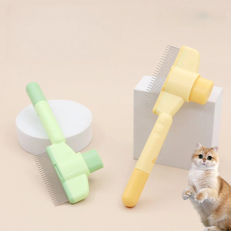 Pet Comb, Cat Comb, Detangling Comb, Remove Loose Hair, Cleaning Pet Supplies, Row Comb, Needle Comb, Flea Comb For Cats And Dogs