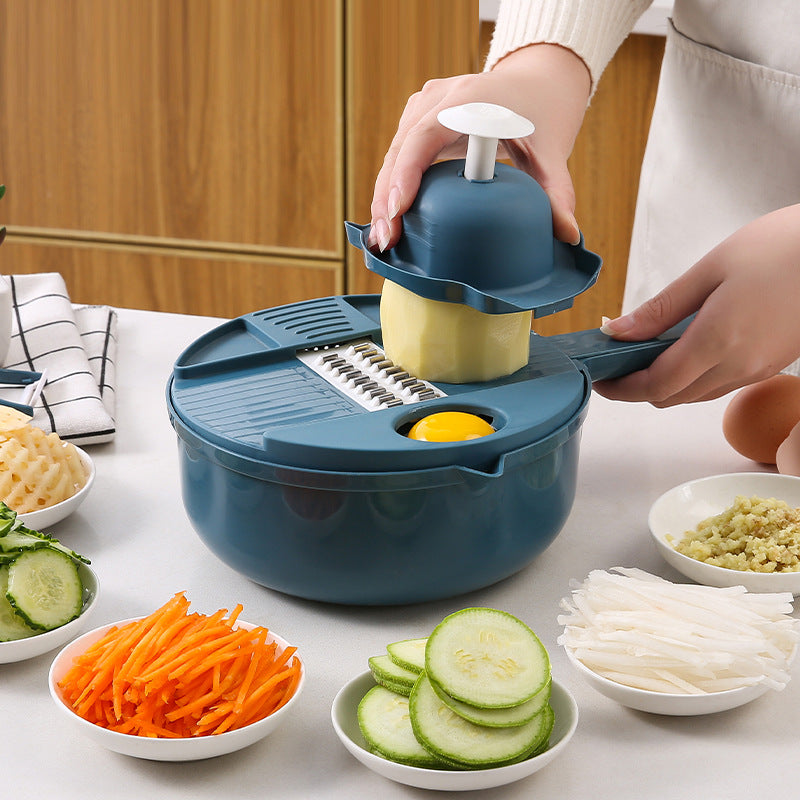Kitchen Vegetable Cutter, Multifunctional Potato Peeler, Shredder, Home Radish Grater, Slicer, Grate Artifact