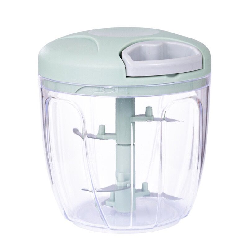 Multi-Function Vegetable Cutter, Manual Meat Grinder And Garlic Press For Home Cooking