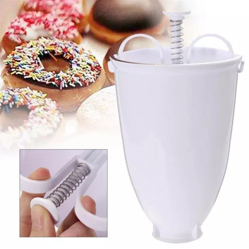 Donut Maker – DIY Baking Mold & Milking Machine, Non-Stick Donut Making Tools for Home Kitchen & Bakery Use