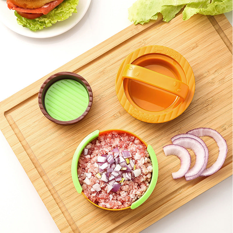 Food Grade PP Hamburger Making Tool, Meat Press, Hamburger Press, Combination Pack