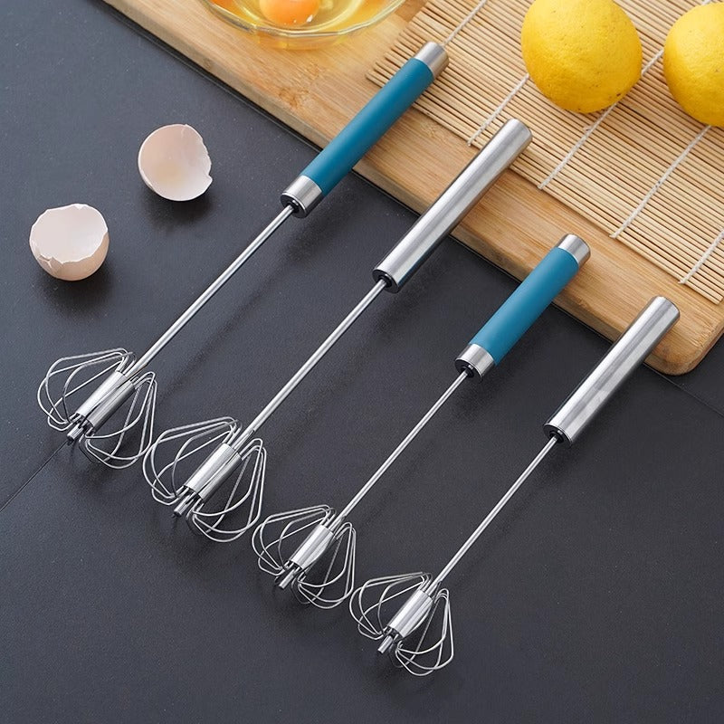 Semi-Automatic Egg Beater, Stainless Steel Rotary Cream, Manual Egg Beater, Baking Tools
