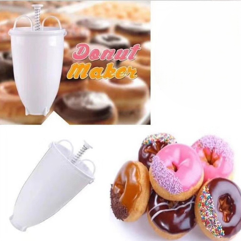 Donut Maker – DIY Baking Mold & Milking Machine, Non-Stick Donut Making Tools for Home Kitchen & Bakery Use