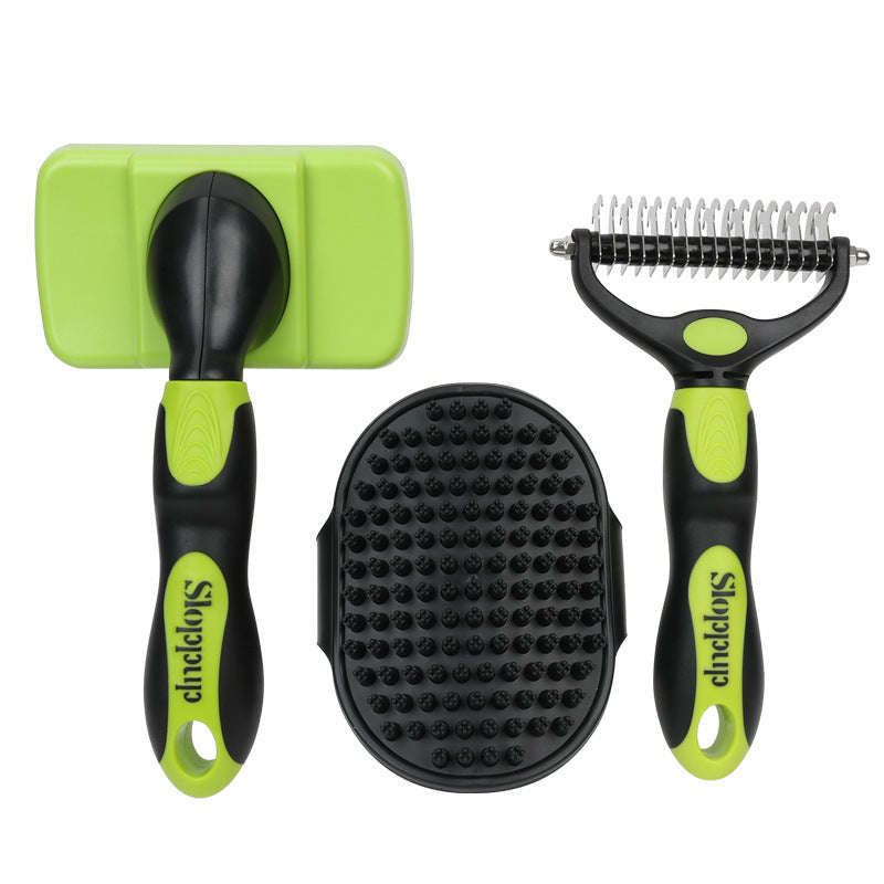 Spot Pet Comb Set, Cat Grooming Pin Comb, Dog Hair Removal and Detangling Comb, Dog Comb, Cat Comb