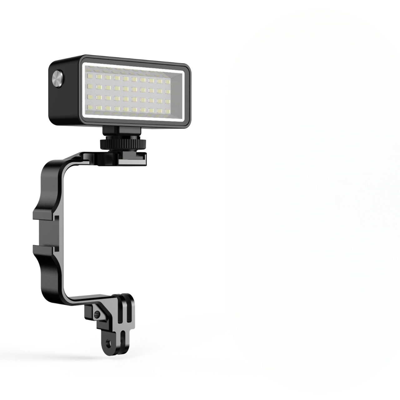 Waterproof fill light sports camera fill light bracket vlog camera fill light gopro diving light mini LED