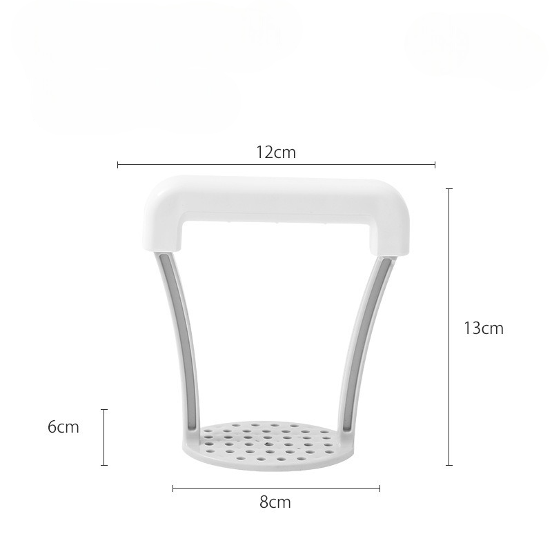 Potato Masher, Press Masher, Baby Food Mashed Potato Tool, Household Purple Potato Masher
