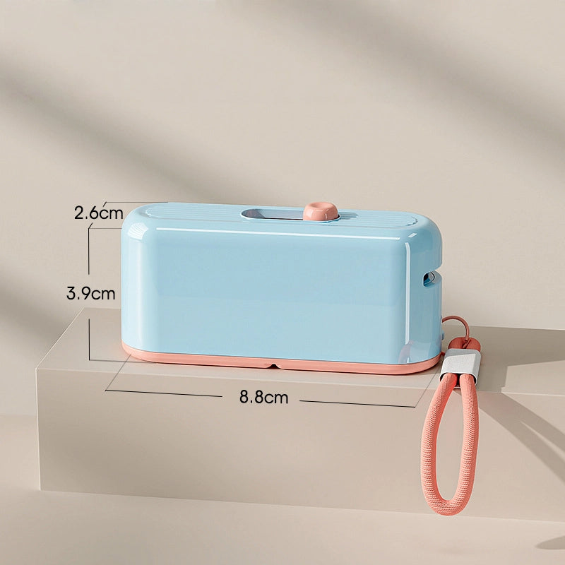Portable Automatic Dental Floss Box – Mini Toothpick & Ultra-Fine Floss Stick Storage Case for Home & Travel