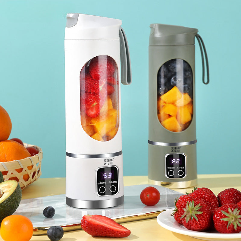 Rechargeable Portable Juicer, Household Crushed Ice Juice Cup, Outdoor Accompanying Cup