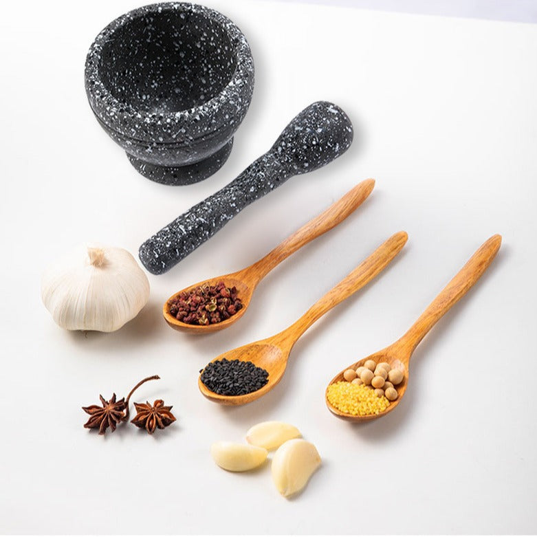 Garlic Press, Garlic Crusher, Douyin Hot-Selling Household Kitchen, Medicinal Materials, Pepper Crushing Mortar and Pestle, Garlic Crushing Pot, Medicine Crushing