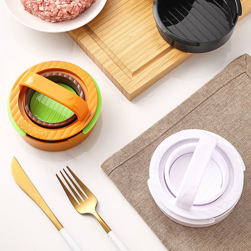 Food Grade PP Hamburger Making Tool, Meat Press, Hamburger Press, Combination Pack