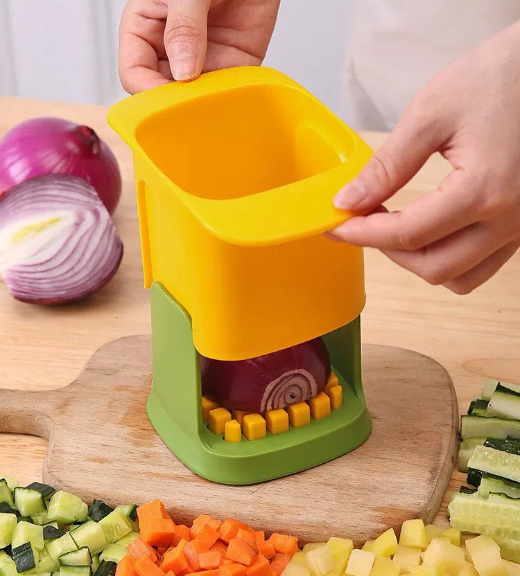 French Fries And Potato Cutter, Household Multifunctional Vegetable And Fruit Dicing Tool