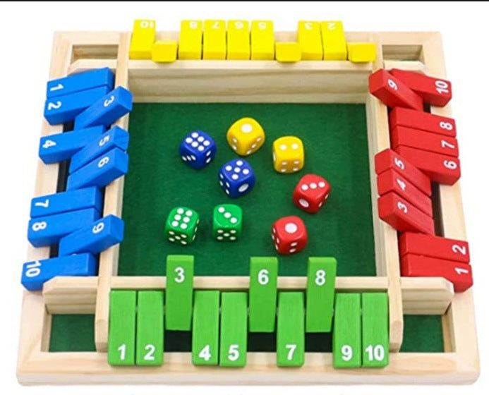 Digital Flip Game Board Game Math Thinking Toy Building Blocks Board Game