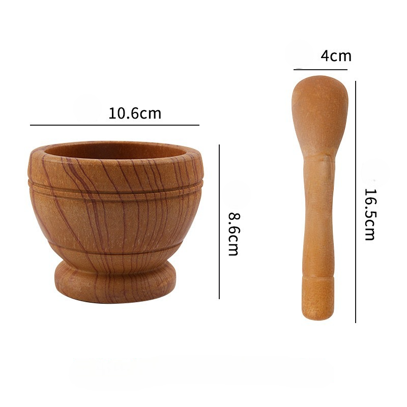 Garlic Press, Garlic Crusher, Douyin Hot-Selling Household Kitchen, Medicinal Materials, Pepper Crushing Mortar and Pestle, Garlic Crushing Pot, Medicine Crushing