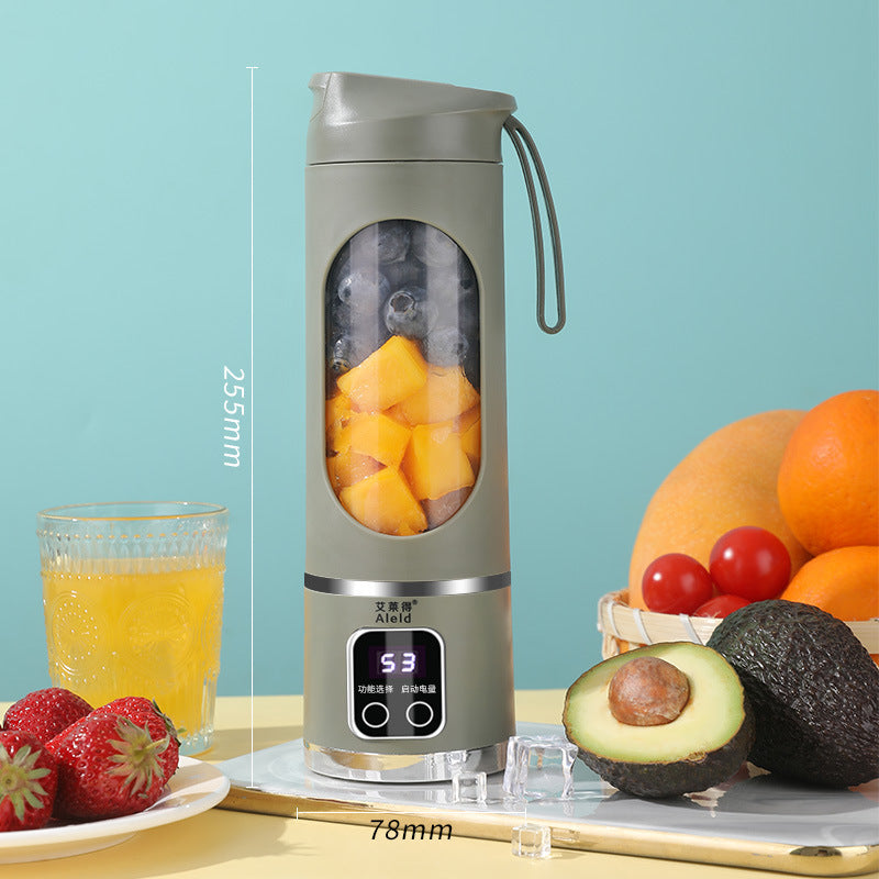 Rechargeable Portable Juicer, Household Crushed Ice Juice Cup, Outdoor Accompanying Cup