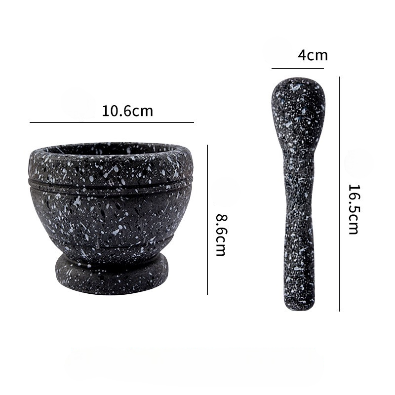 Garlic Press, Garlic Crusher, Douyin Hot-Selling Household Kitchen, Medicinal Materials, Pepper Crushing Mortar and Pestle, Garlic Crushing Pot, Medicine Crushing