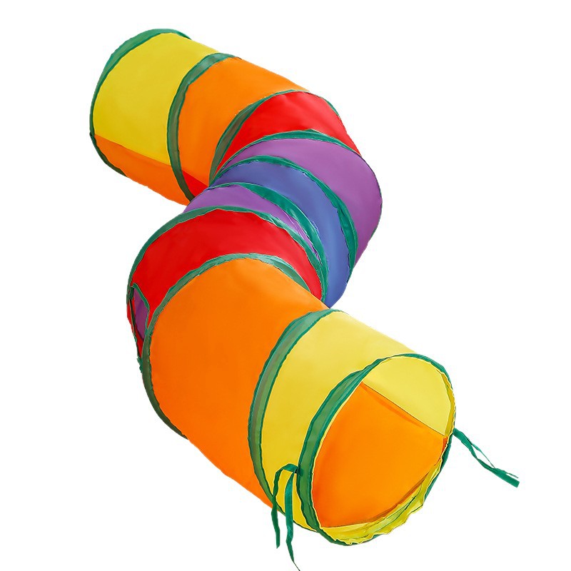 Cat Toy, Cat Tunnel, Self-Entertainment Artifact, Drilling Hole, Rainbow Maze Passage, Consumption of Physical Supplies, Cat Teaser