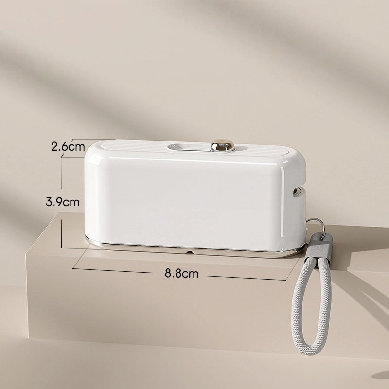 Portable Automatic Dental Floss Box – Mini Toothpick & Ultra-Fine Floss Stick Storage Case for Home & Travel