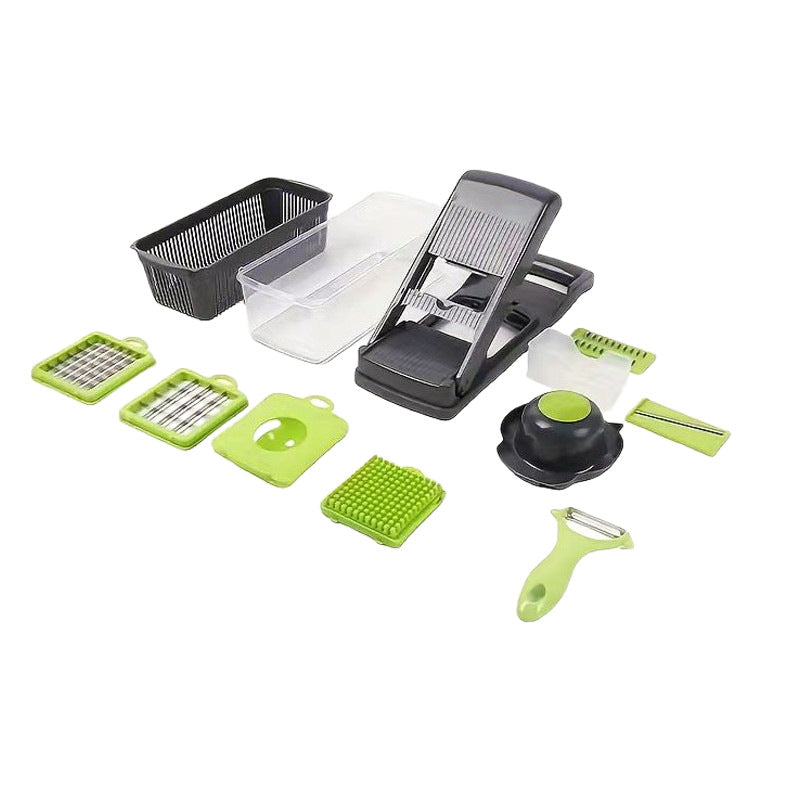 Popular Multi-Functional Kitchen Vegetable Cutting Tool, for Cutting Potatoes and Cucumbers into Strips and Shreds, for Household Multi-Purpose Slicing and Dicing