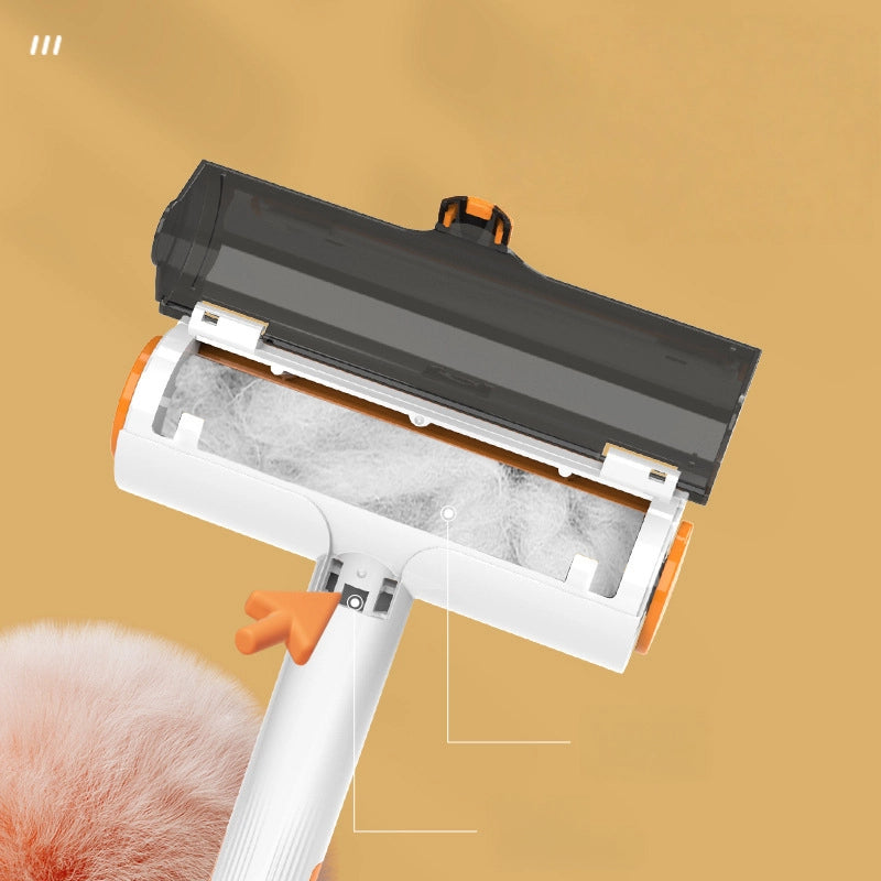 Multifunctional Pet Hair Remover, Sticky Roller Brush With Strong Suction For Floating Hair