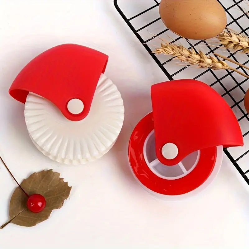 Pastry Cutting Wheel, Pastry Curling Wheel, Manual Noodle Cutter, Roller Knife, Creative Kitchen Supplies, Baking Tools