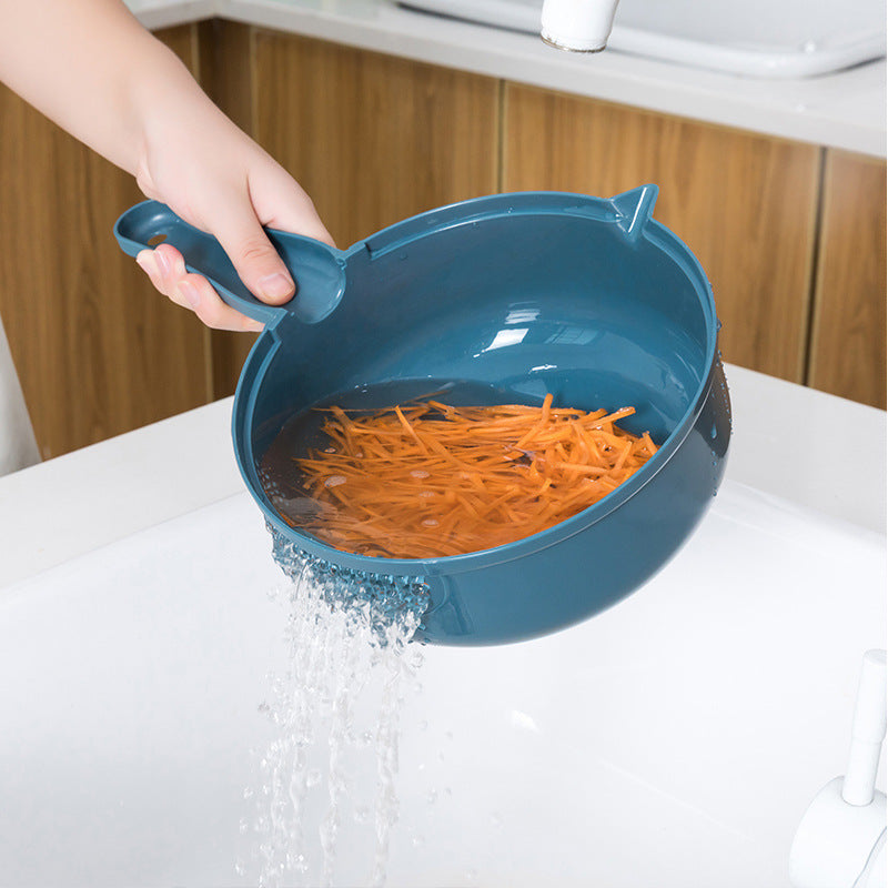 Kitchen Vegetable Cutter, Multifunctional Potato Peeler, Shredder, Home Radish Grater, Slicer, Grate Artifact
