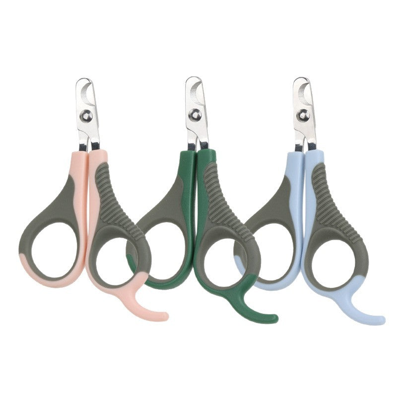 Pet Nail Scissors, Cat Round Hole Small Blind Nail Scissors, Dog Nail Clippers, Grooming Scissors