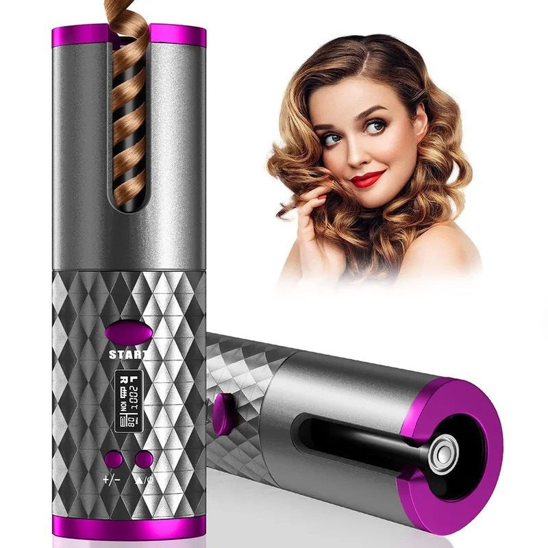 Automatic Curling Iron, USB Curling Iron, Wireless Curling, Rechargeable