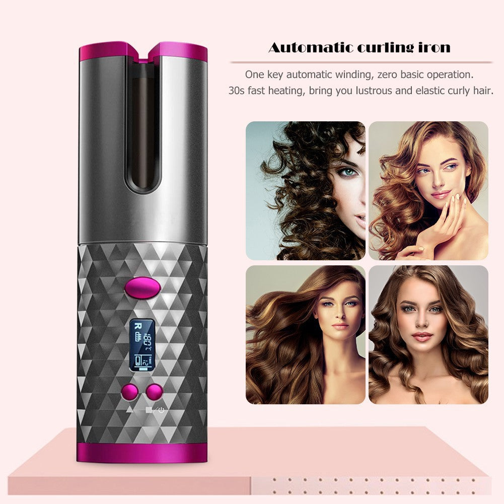 Automatic Curling Iron, USB Curling Iron, Wireless Curling, Rechargeable