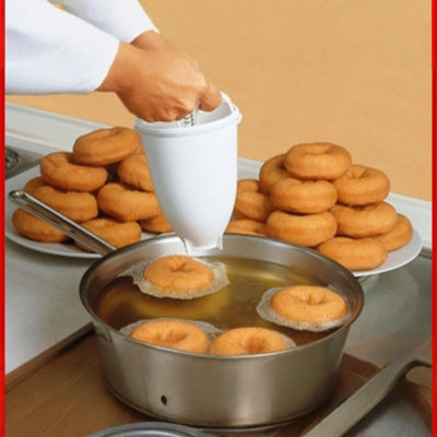 Donut Maker – DIY Baking Mold & Milking Machine, Non-Stick Donut Making Tools for Home Kitchen & Bakery Use