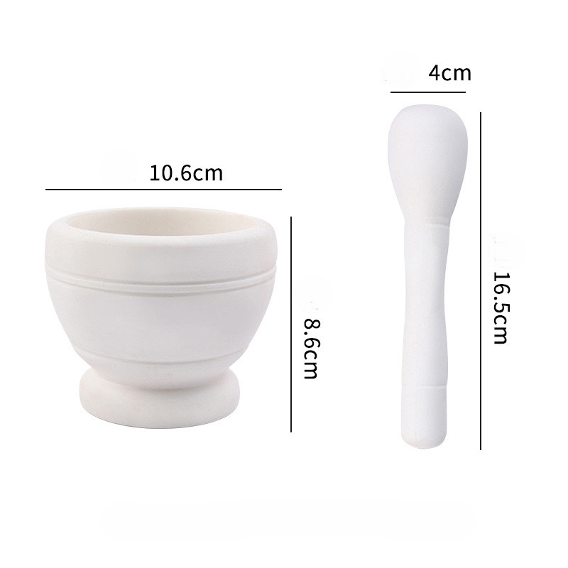 Garlic Press, Garlic Crusher, Douyin Hot-Selling Household Kitchen, Medicinal Materials, Pepper Crushing Mortar and Pestle, Garlic Crushing Pot, Medicine Crushing