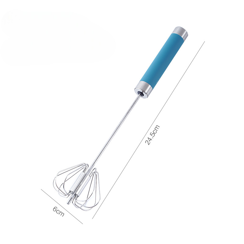 Semi-Automatic Egg Beater, Stainless Steel Rotary Cream, Manual Egg Beater, Baking Tools