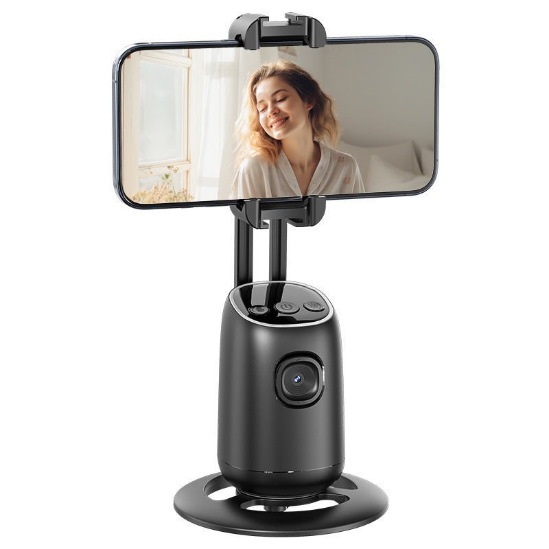 Shooting Gimbal Stabilizer, Mobile Phone Live Streaming, AI Intelligent Face Recognition Tracking, 360° Follow-Up Shooting Artifact Bracket