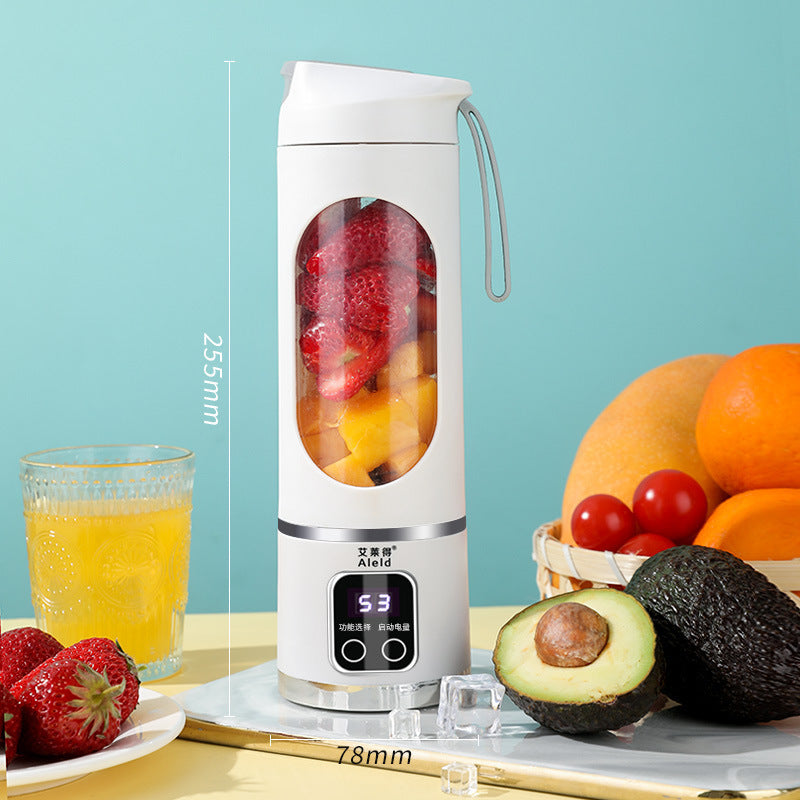Rechargeable Portable Juicer, Household Crushed Ice Juice Cup, Outdoor Accompanying Cup