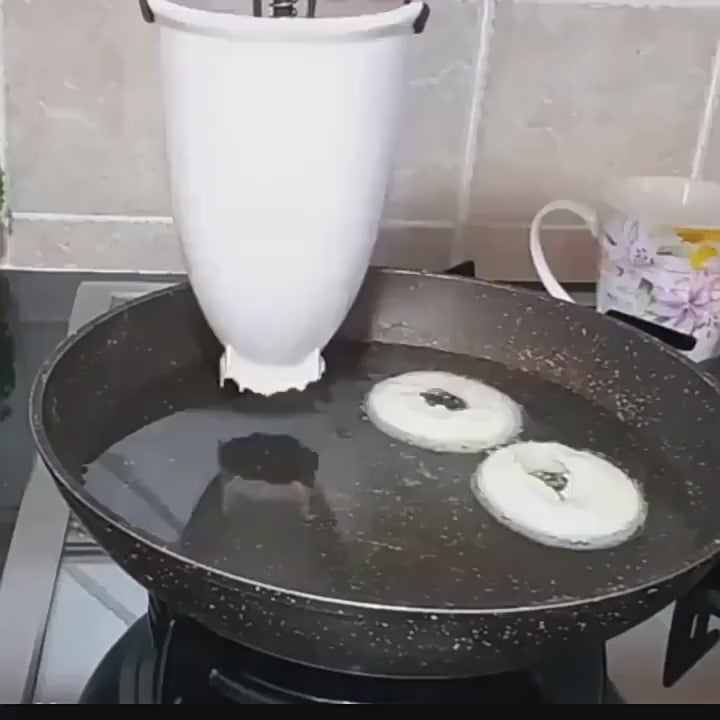Donut Maker – DIY Baking Mold & Milking Machine, Non-Stick Donut Making Tools for Home Kitchen & Bakery Use