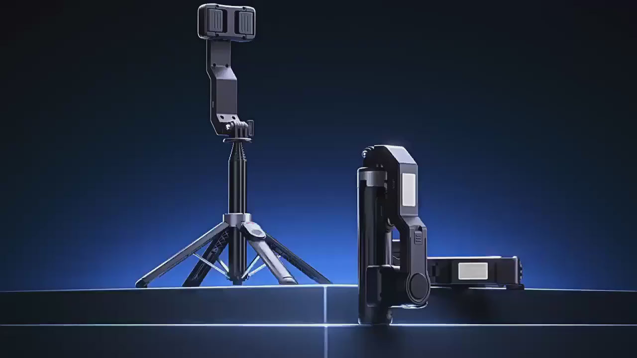 Stabilizer Mobile Phone Selfie Stick, With Fill Light, Anti-Shake, Retractable Selfie Stick, Quadruped, Travel, Portable