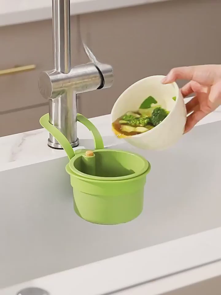 Creative Hanging Kitchen Drain Basket, Deodorizing And Anti-blocking Drain Filter To Filter Residue, Dry And Wet Garbage Drain