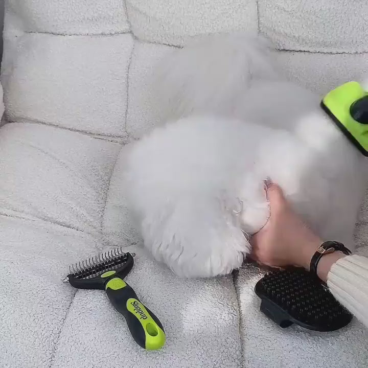 Spot Pet Comb Set, Cat Grooming Pin Comb, Dog Hair Removal and Detangling Comb, Dog Comb, Cat Comb