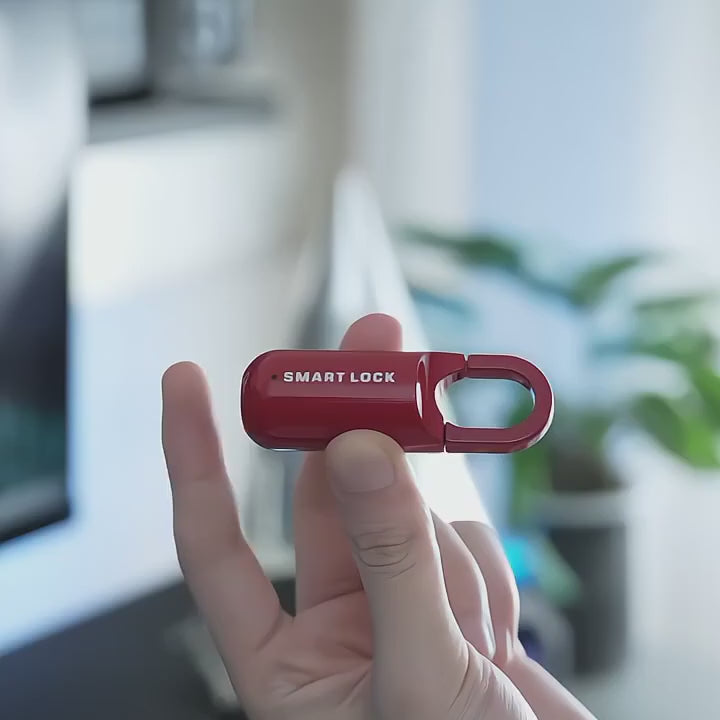Luggage Fingerprint Padlock, Dormitory Cabinet, Furniture Lock, Suitcase, Backpack Lock, Charging, Ultra-Long Standby, Smart Lock
