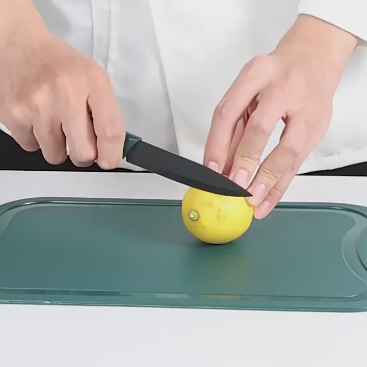 Stainless Steel Kitchen Knife Set, Fruit Knife, Food Supplement, Household Kitchen Knife, Cutting Board, Full Set